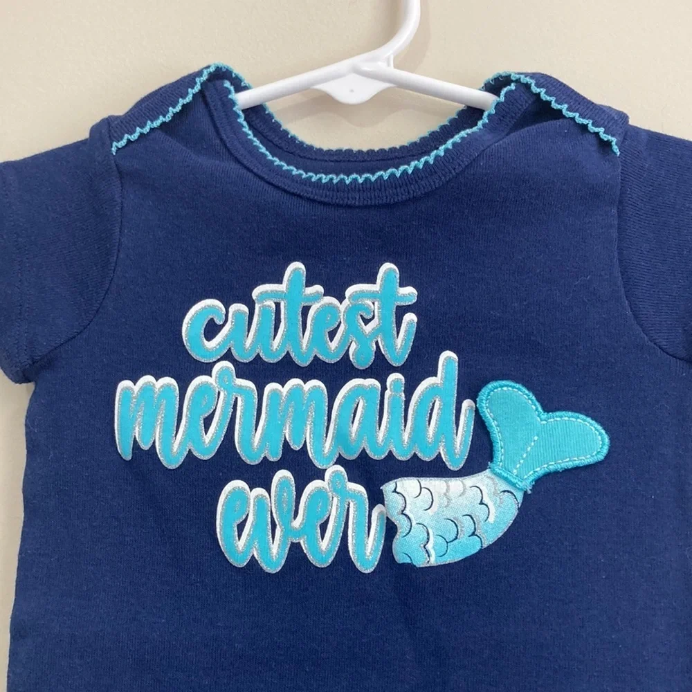 Members Mark Baby Girl Onesies Size 12 months